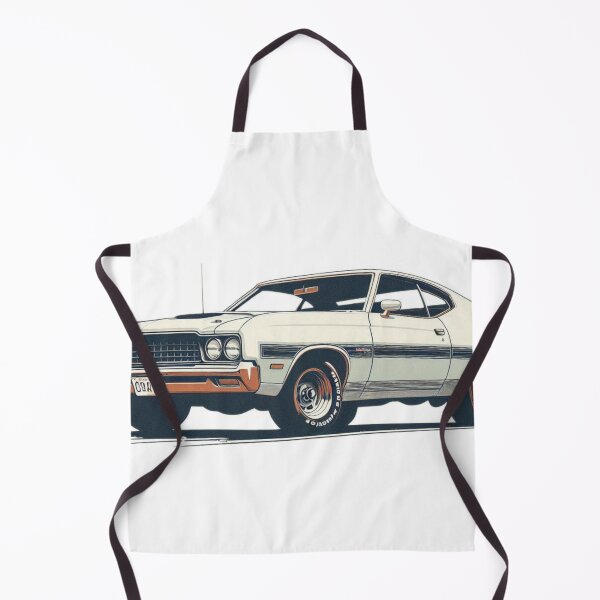 Aperçu de l'œuvre Ford Torino des années 1970 créée et vendue par VintageCarsShop.