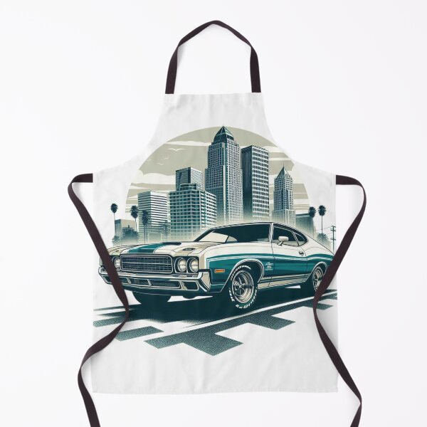 Aperçu de l'œuvre Ford Torino des années 1970 créée et vendue par VintageCarsShop.