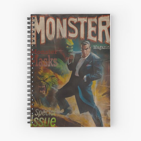 Item preview, Monster Magazine designed and sold by MatrixTattoo.