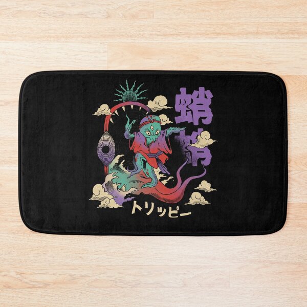 Item preview, Octopus in japanese psychedelic Alien Warrior  designed and sold by DrawHandArt.