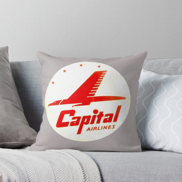 Artikelvorschau, Capital Airlines nicht mehr existierende Fluggesellschaften aus einem echten Zeichen entworfen und verkauft von PIXEL POP DESIGNS - Beyond the Norm!.