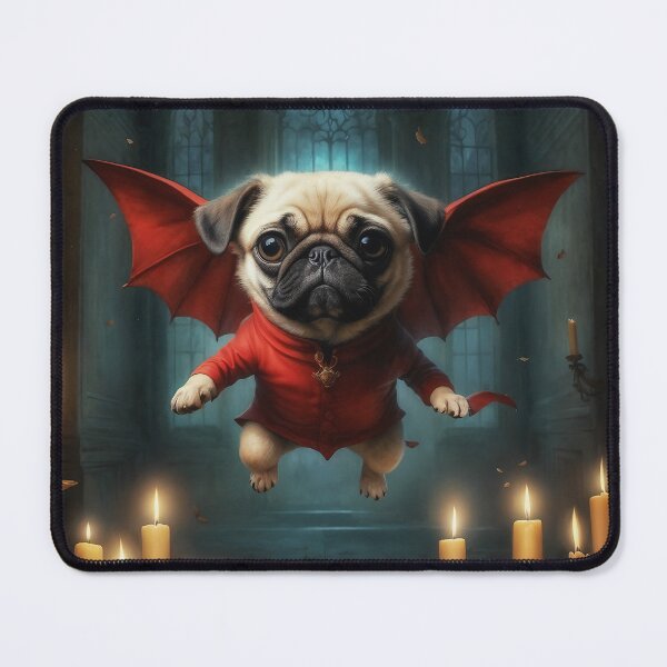 Item preview, Dracula Pug designed and sold by AliceWhiteDF.