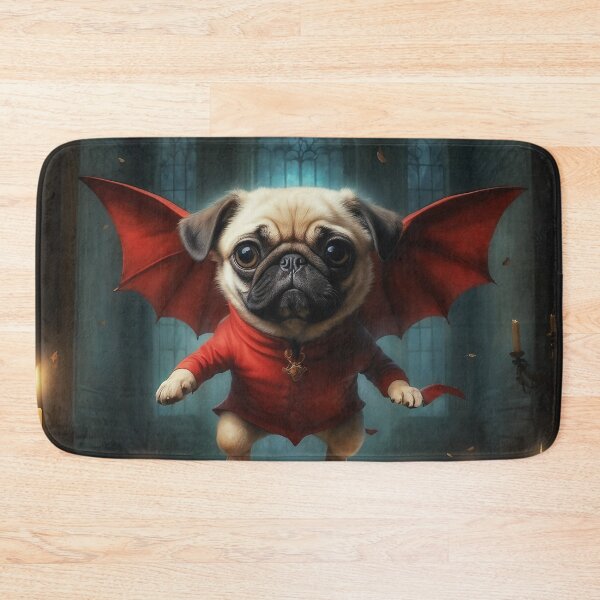 Item preview, Dracula Pug designed and sold by AliceWhiteDF.