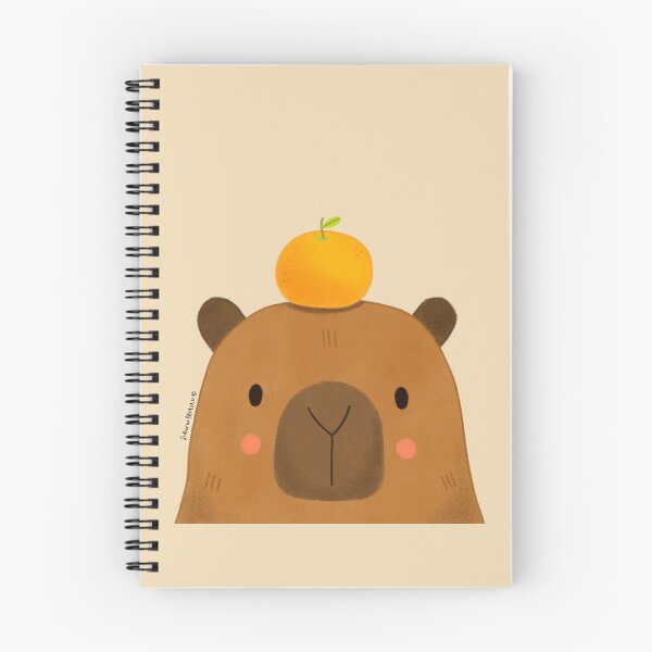 Item preview, Capybara with Orange designed and sold by julianamotzko.