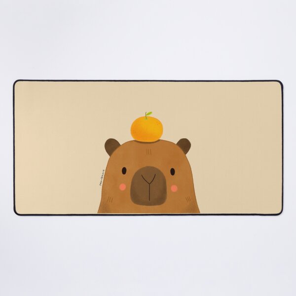 Item preview, Capybara with Orange designed and sold by julianamotzko.
