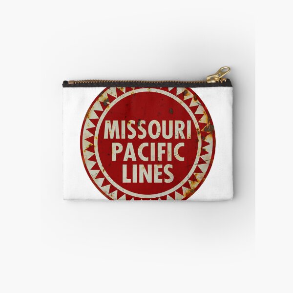 Item preview, The Missouri Pacific Railroad old vinatge sign for stickers and t-shirts designed and sold by PIXEL POP DESIGNS - Beyond the Norm!.