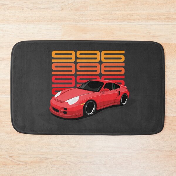 Item preview, Ilustración del Porsche 996 Turbo rojo del año 2004 designed and sold by blackdogshop.