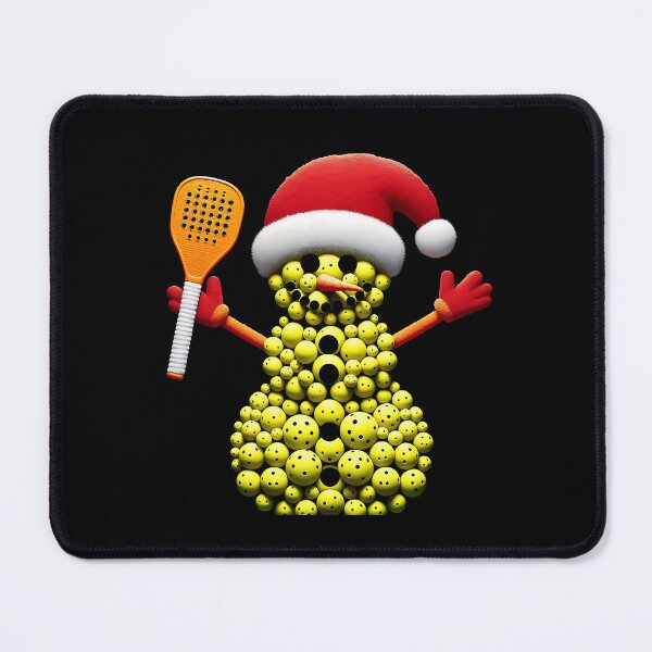 Item preview,  Pickleball Snowman Santa Hat With Paddles  -  Xmas Halloween  designed and sold by Smix Pixels.