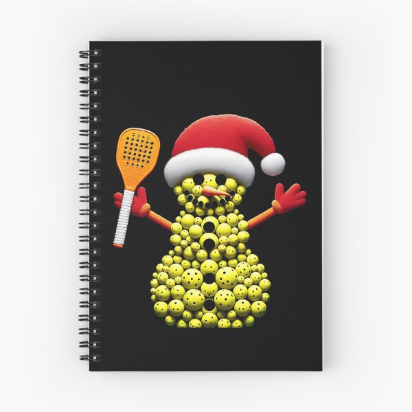 Item preview,  Pickleball Snowman Santa Hat With Paddles  -  Xmas Halloween  designed and sold by Smix Pixels.