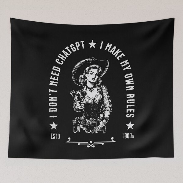 Item preview, I Don’t Need ChatGPT – I Make My Own Rules designed and sold by A.I.  Took My Job!.