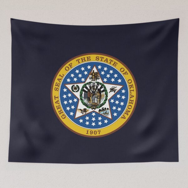 Item preview, Oklahoma - Labor omnia vincit designed and sold by QuoteCanvas.TH.
