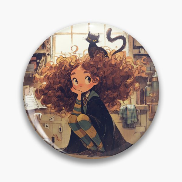 Item preview, Witch and her cat designed and sold by MendaciousMina.