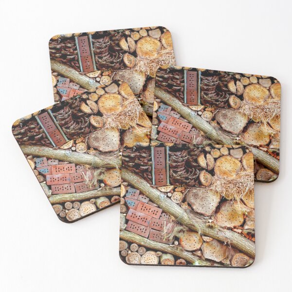 Item preview, Insect wall / hotel - nature photography designed and sold by NiftyPatterns.
