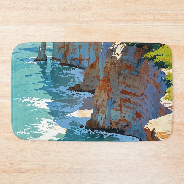 Item preview, Étretat Cliffs, France designed and sold by Worldscape Wonders.