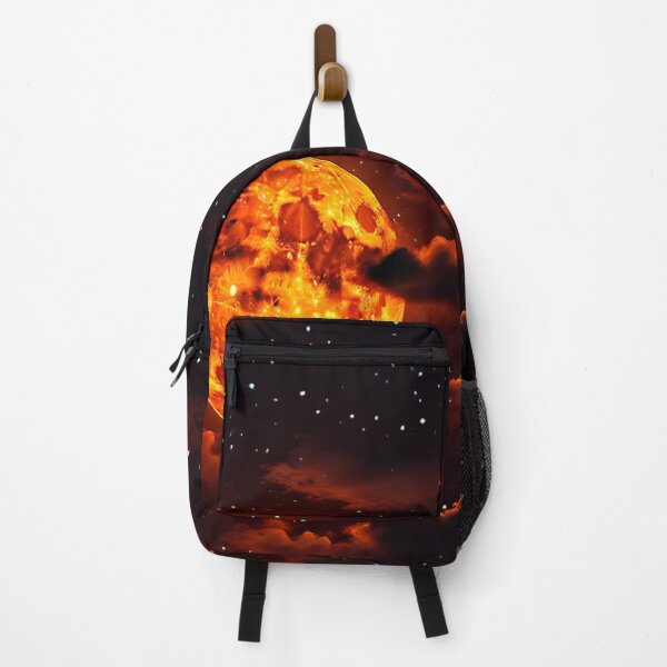 Item preview, Fiery Moon in the Night Sky designed and sold by PMBlack1990.