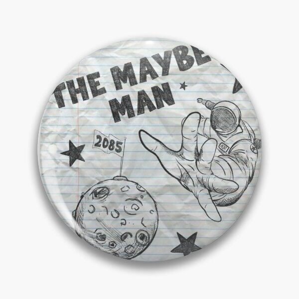 Item preview, AJR "The Maybe Man" Astronaut Doodle designed and sold by jadewithlove.