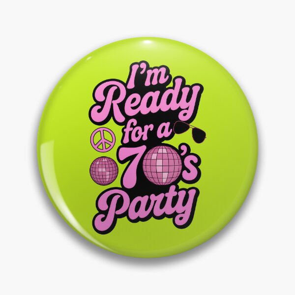 Item preview, I'm Ready For A 70's Party Retro Quote designed and sold by TheArtOfPat.
