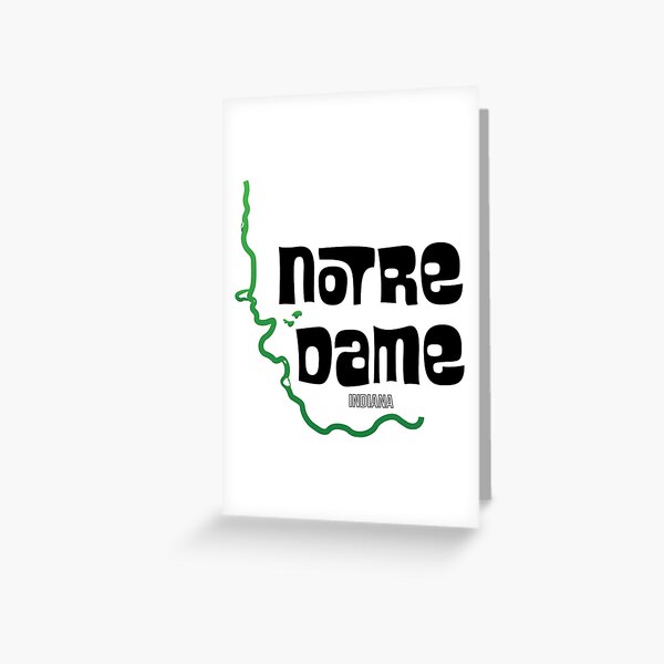 Item preview, Notre Dame, Indiana designed and sold by SwiftSlothMedia.