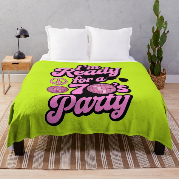 Item preview, Estoy listo para una fiesta de los años 70. Cita retro designed and sold by TheArtOfPat.