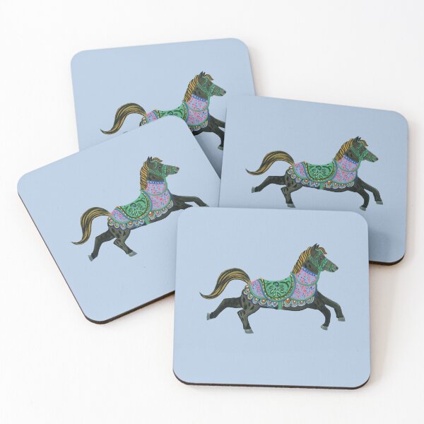 Item preview, Carousel Horse – Whimsical Hand-Painted Watercolor by Jemma Jamie designed and sold by Jemma Jamie Skidmore.