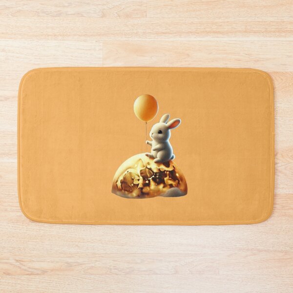 Item preview, Celebratory moment: Rabbit on the Moon designed and sold by annenambiro.