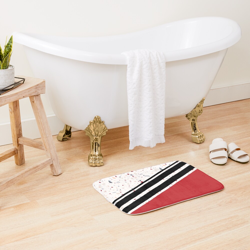 Item preview, Bath Mat designed and sold by PatternDesign01.