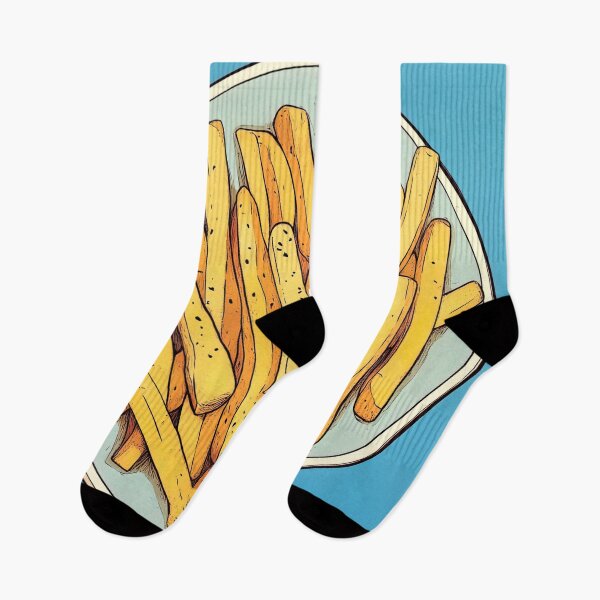 Item preview, French fries | Anime style designed and sold by ComicsFactory.