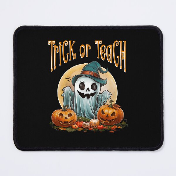Item preview, Teacher Halloween Trick Or Teach Cute Ghost Coffee Pumpkins designed and sold by box-artshop.