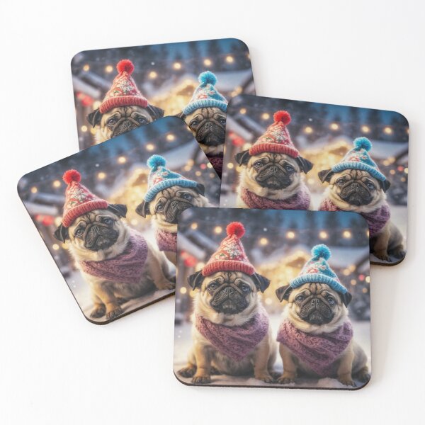 Item preview, Adorable Pugs designed and sold by AliceWhiteDF.