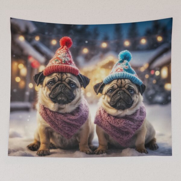 Item preview, Adorable Pugs designed and sold by AliceWhiteDF.