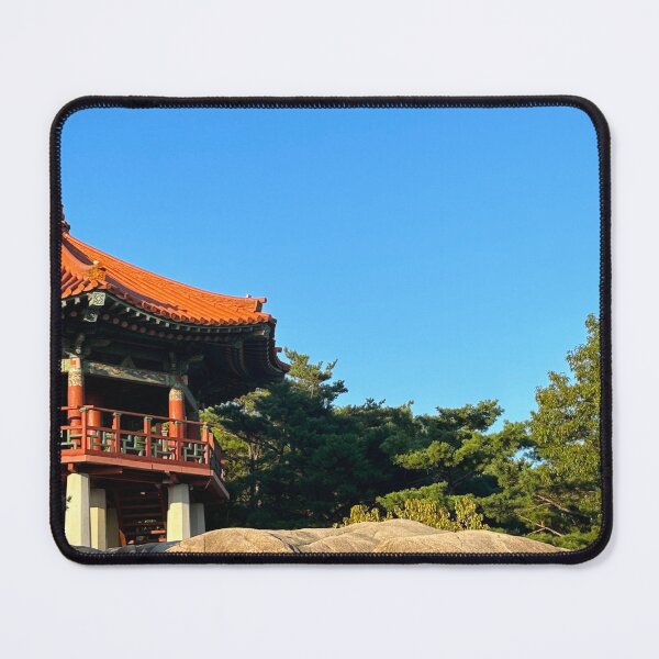 Item preview, Pavilion on Achasan Mountain | South Korea Travel Photography designed and sold by YemmyZImages.