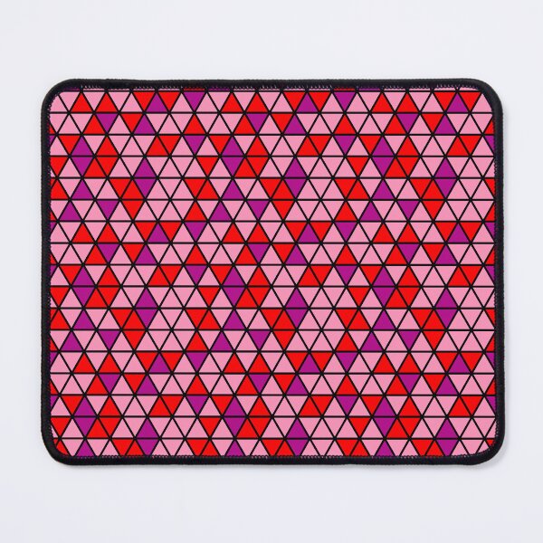 Item preview, Multicolor Triangle Geometry Japanese Style Pattern Purple Red  designed and sold by EvergreenMotifs.