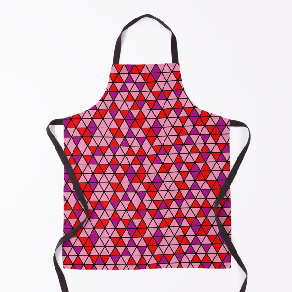 Item preview, Multicolor Triangle Geometry Japanese Style Pattern Purple Red designed and sold by EvergreenMotifs.