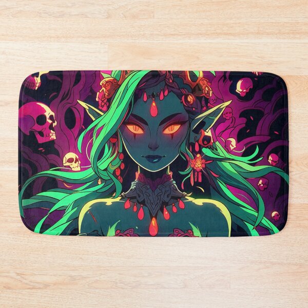 Item preview, Cursed Moon Witch Anime Girl designed and sold by bubblegoth.