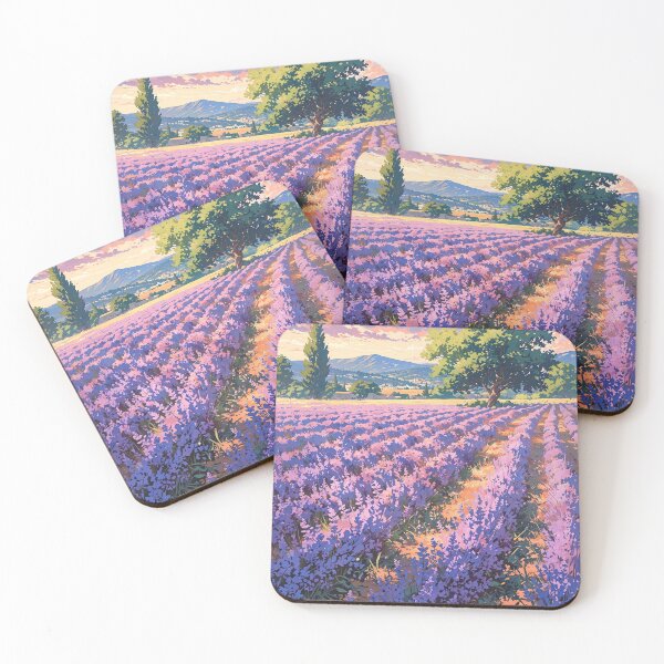 Item preview, Provence Lavender Fields, France designed and sold by Worldscape Wonders.
