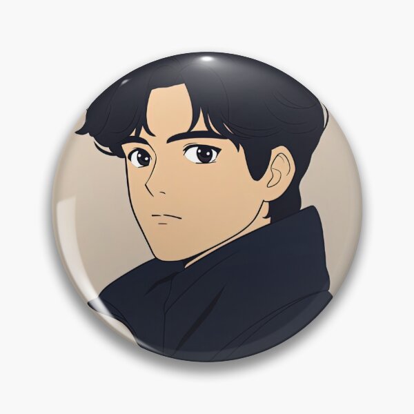 Item preview, French man, portrait | Anime style designed and sold by ComicsFactory.