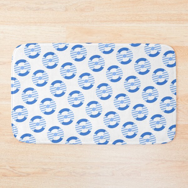 Item preview, Geometric Rings Circles Bullseye Target Grid Pattern Geometry designed and sold by EvergreenMotifs.