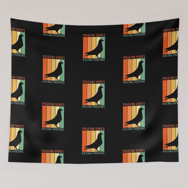 Artikelvorschau, Brieftauben-Retro-Kunst | Taubenstimmung entworfen und verkauft von boboodesigns.