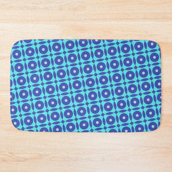Item preview, Geometric Rings Circles Bullseye Target Grid Pattern Geometry designed and sold by EvergreenMotifs.