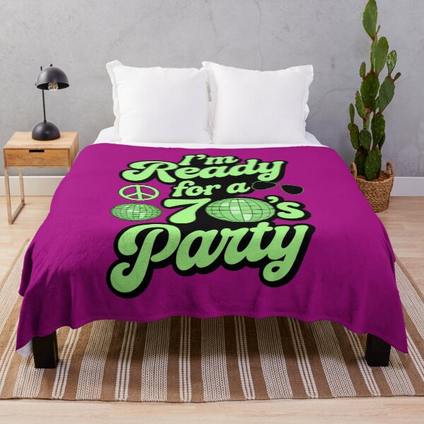 Item preview, Estoy listo para una fiesta de los años 70. Cita retro designed and sold by TheArtOfPat.