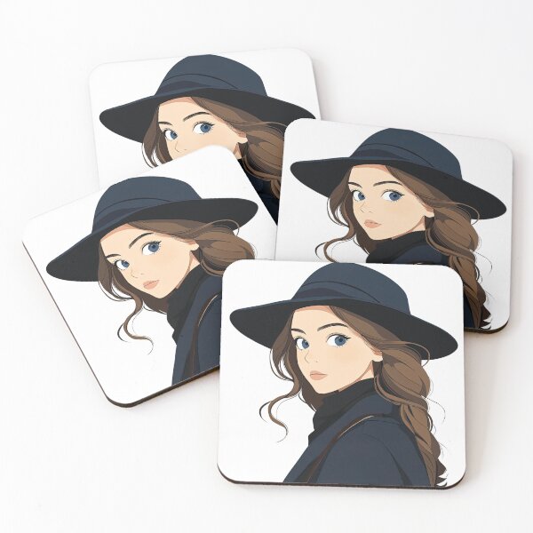 Item preview, French woman | Anime style designed and sold by ComicsFactory.
