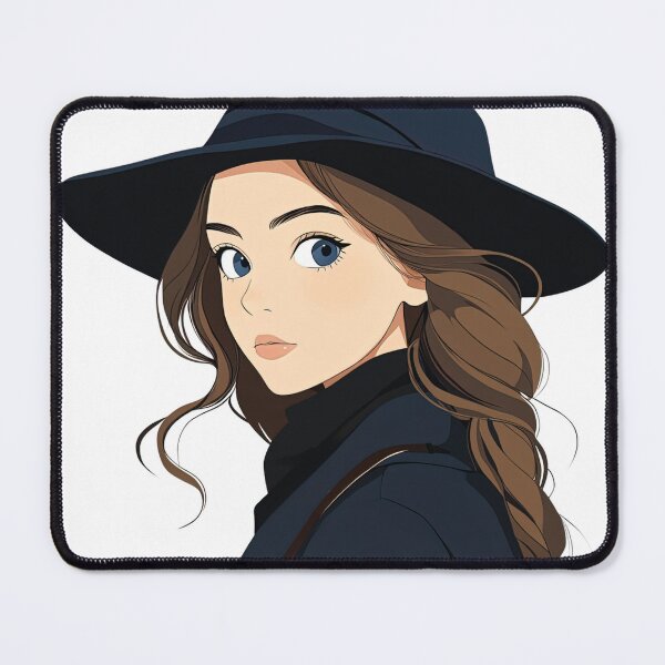 Item preview, French woman | Anime style designed and sold by ComicsFactory.