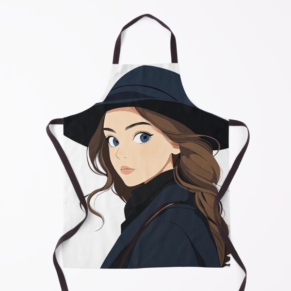 Item preview, French woman | Anime style designed and sold by ComicsFactory.