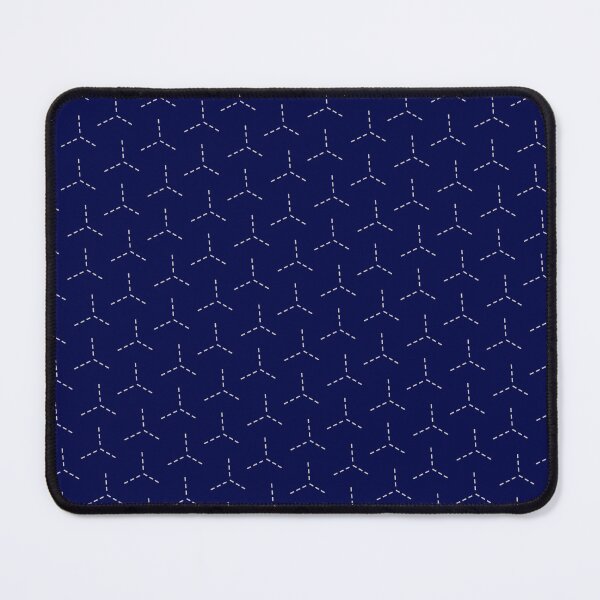 Item preview, Japanese Hash Stripe Lines Symbol Pattern Blue designed and sold by EvergreenMotifs.