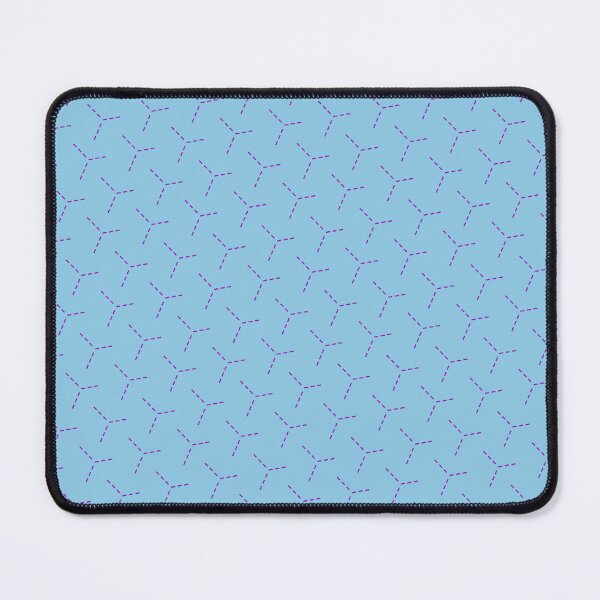 Item preview, Japanese Hash Stripe Lines Symbol Pattern Blue designed and sold by EvergreenMotifs.