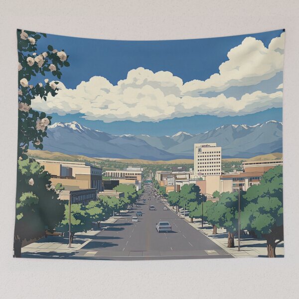 Item preview, Fresno, city | Anime style designed and sold by ComicsFactory.