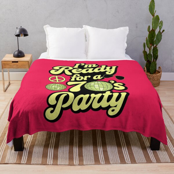 Item preview, Estoy listo para una fiesta de los años 70. Cita retro designed and sold by TheArtOfPat.