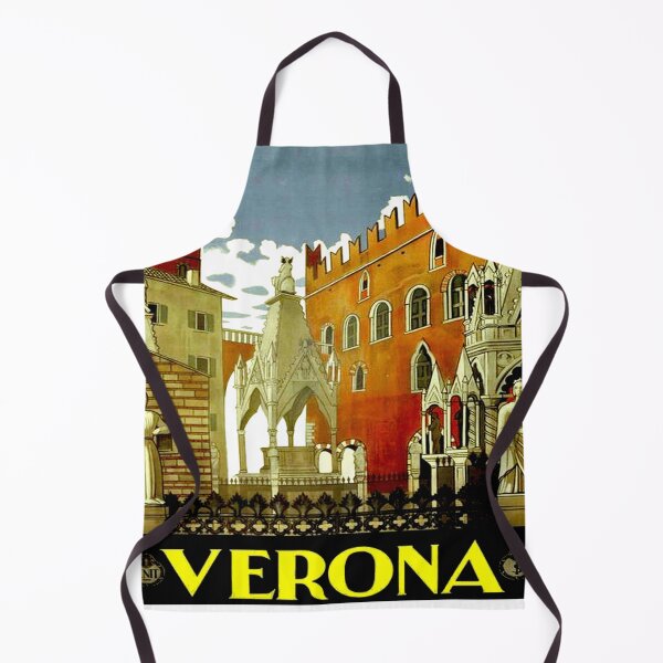 Item preview, Verona Italy Vintage Travel and Tourism Advertising Print designed and sold by posterbobs.