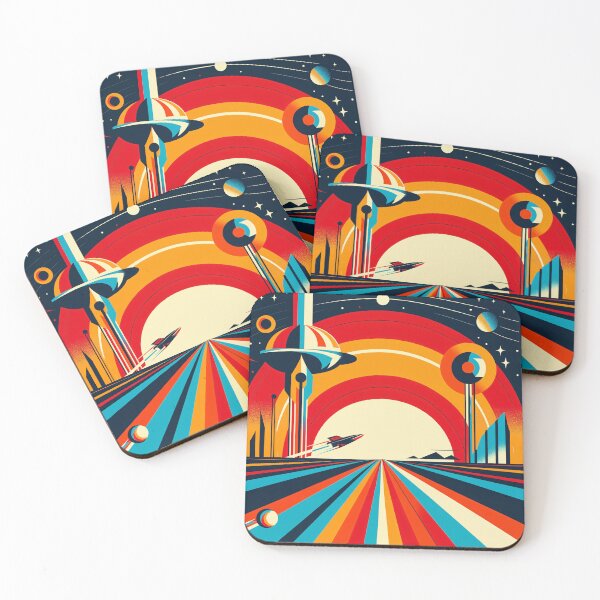 Item preview, Retro Futurism Poster designed and sold by Dreams--Cape.