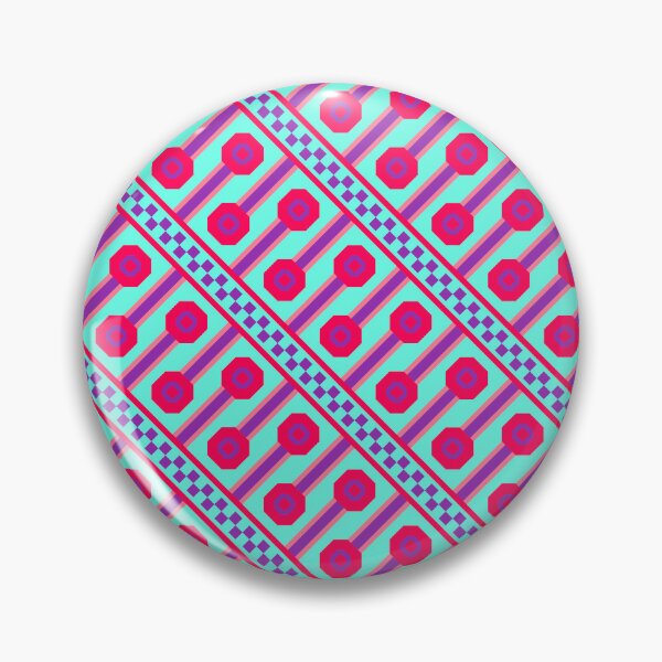 Item preview, Colorful Egyptian Ai Made Infinite Pattern Endless Geometry designed and sold by EvergreenMotifs.